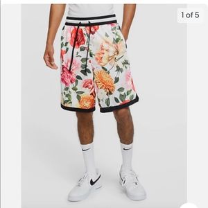 Nike floral basketball shorts